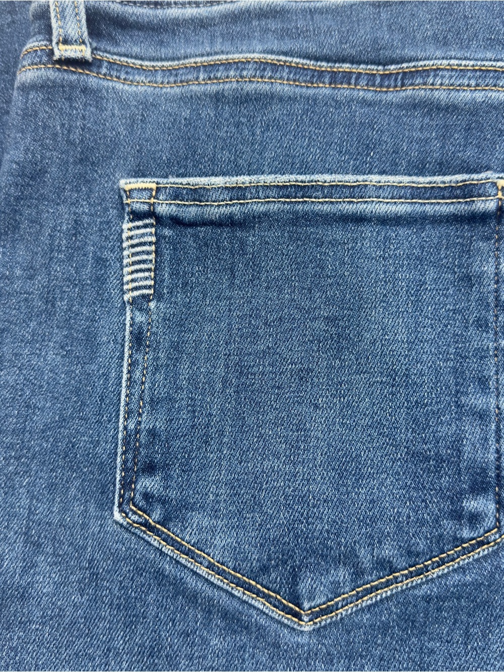 PAIGE Anessa "Sunnie Distressed" High-Rise Wide Leg Crop Jeans Raw Hem Size 32 - Picture 12 of 15